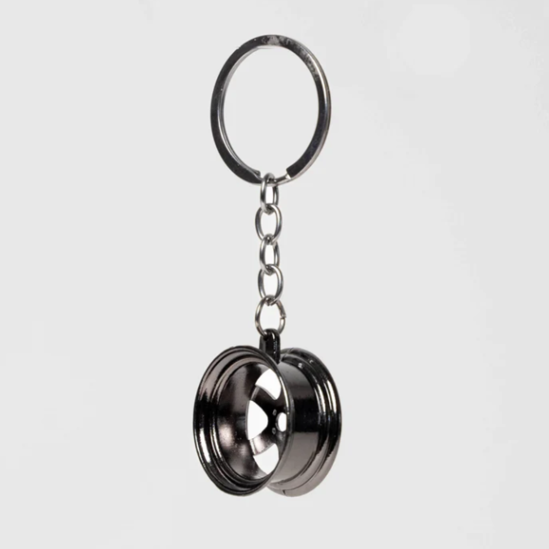 Black Rim Keychain