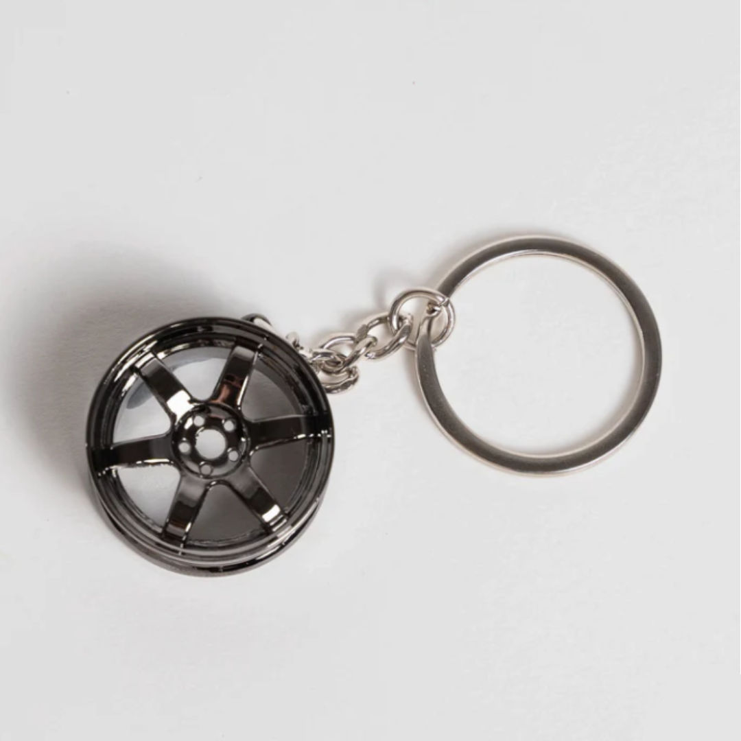 Black Rim Keychain