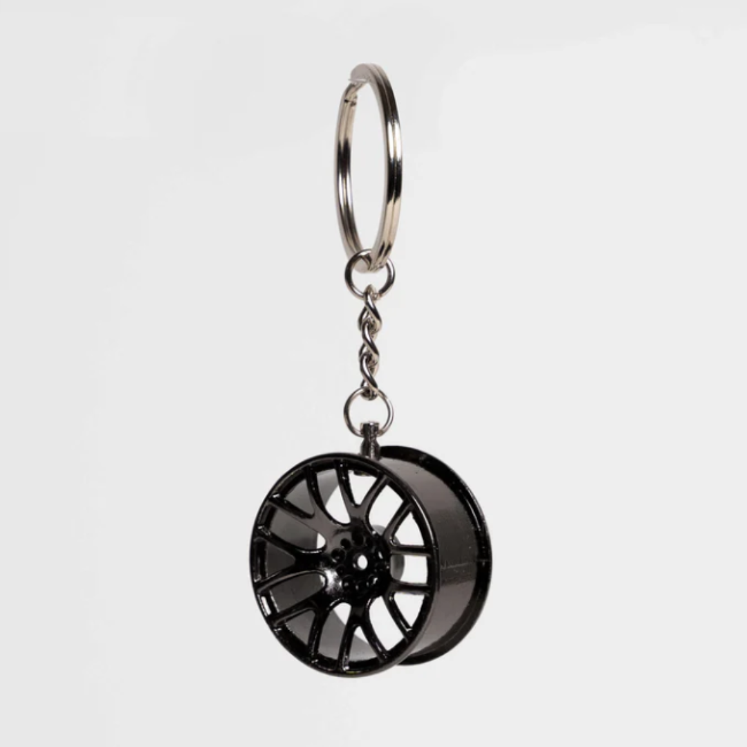 Racing Wheel Keychain