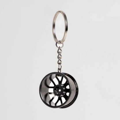 Racing Wheel Keychain