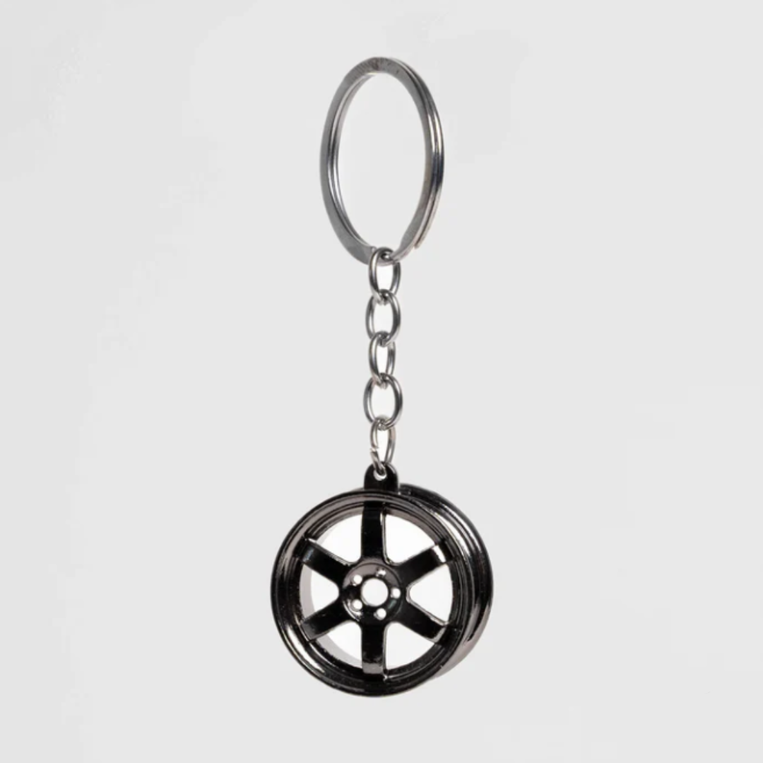 Black Rim Keychain