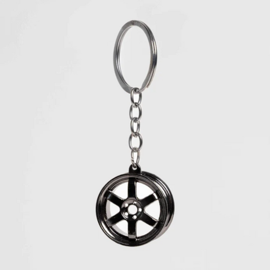 Black Rim Keychain